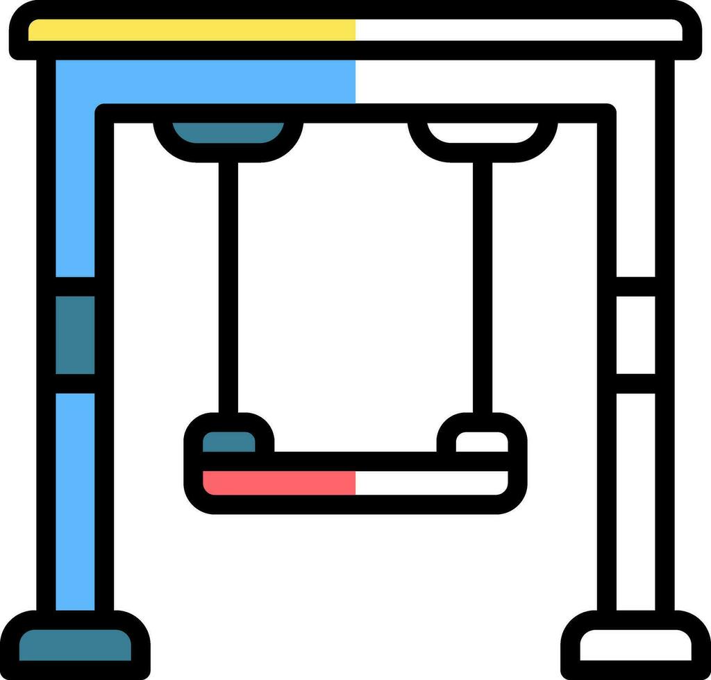 schommel vector icoon ontwerp