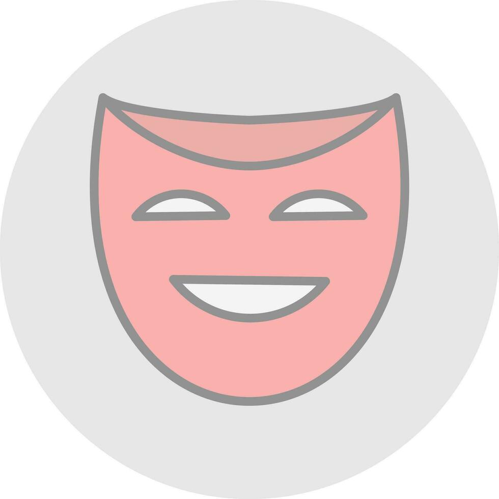 theater maskers vector icoon ontwerp