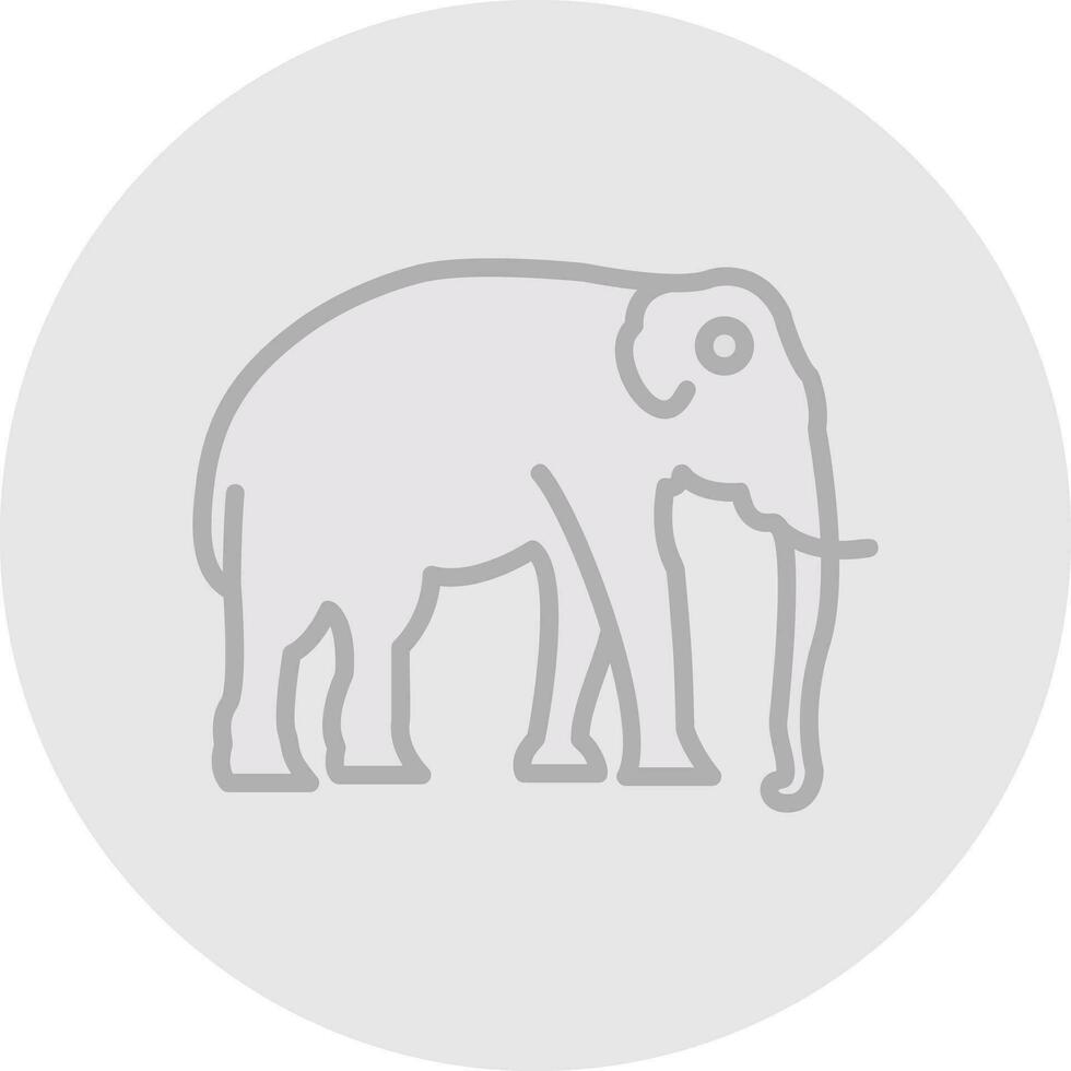 olifant vector icoon ontwerp