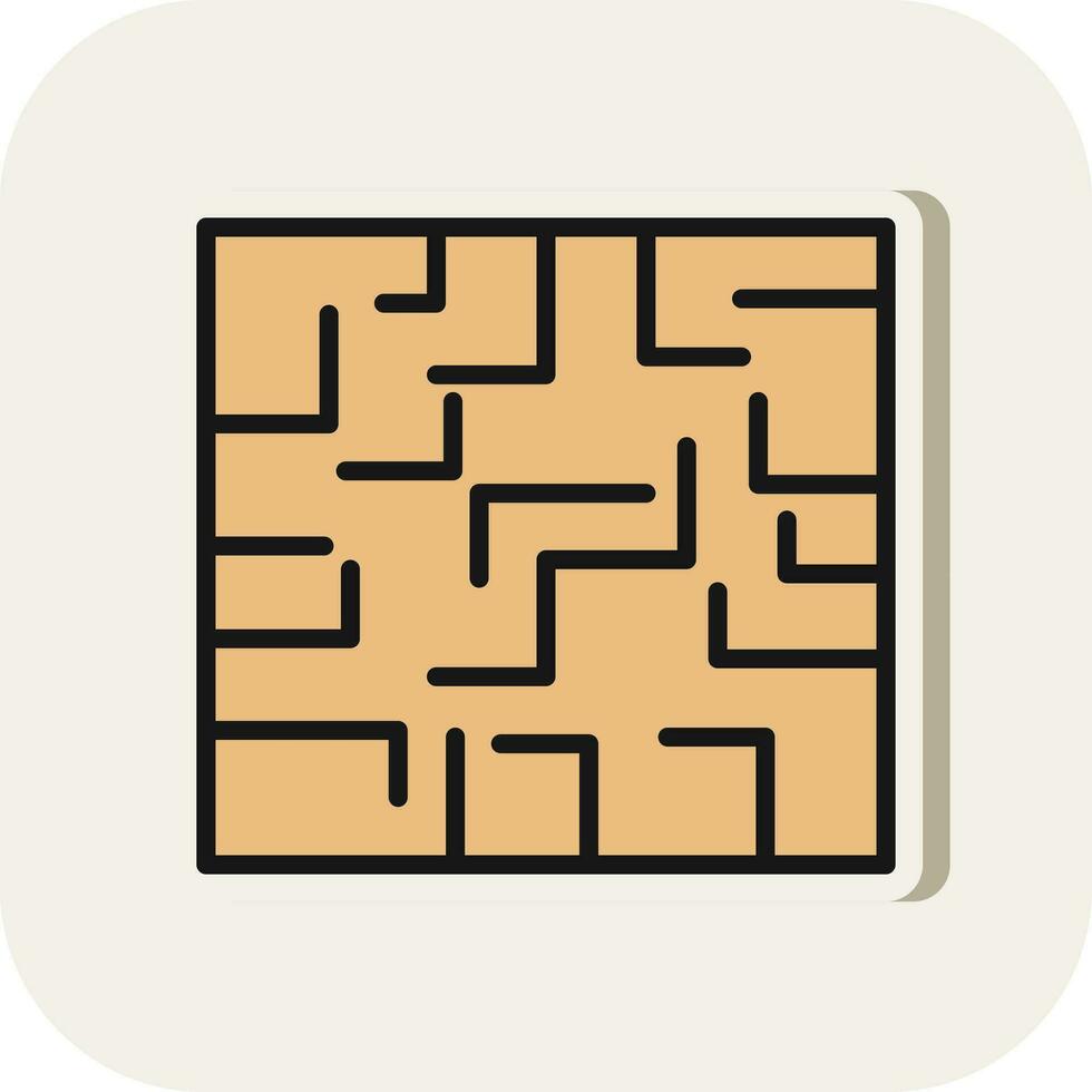 labyrint vector icoon ontwerp