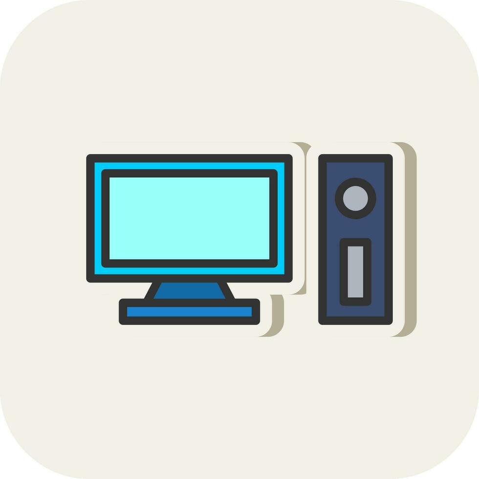 computer vector icoon ontwerp