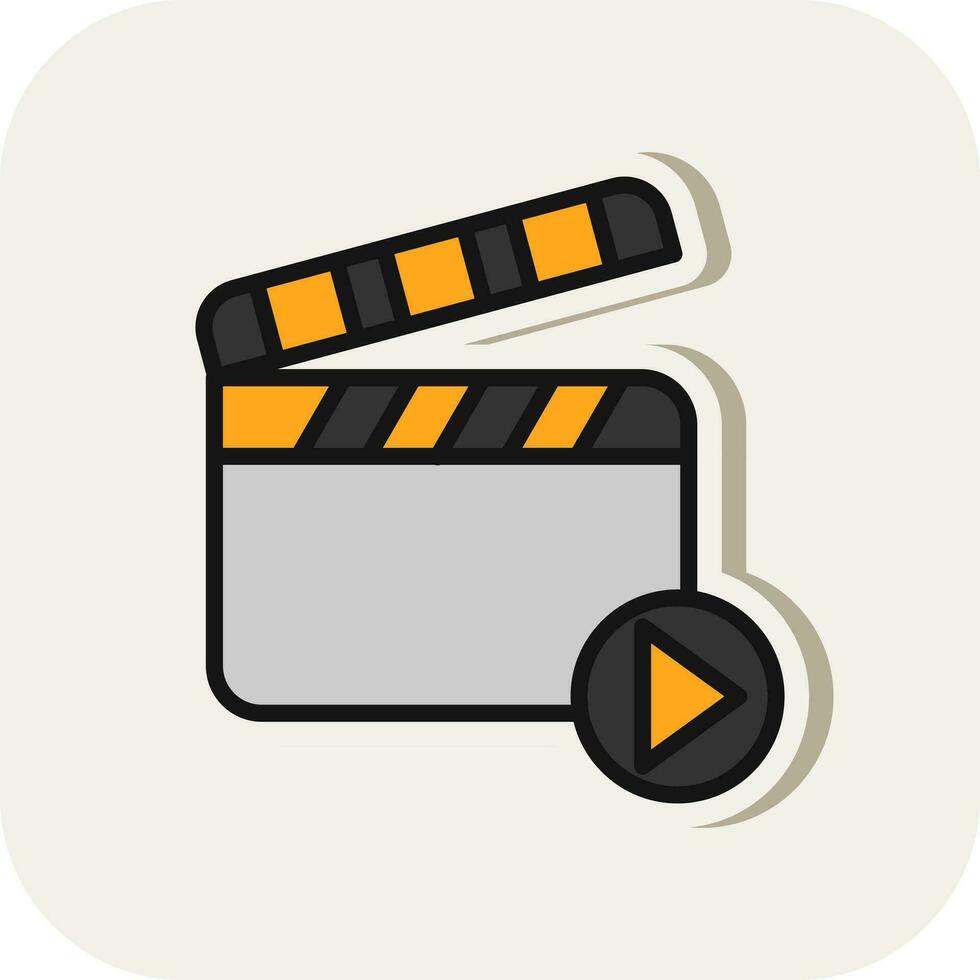 film vector icoon ontwerp