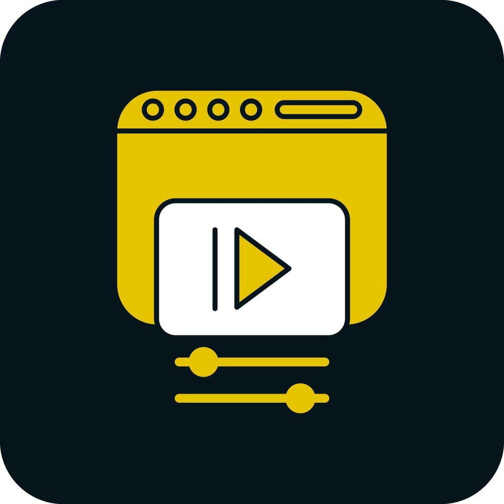 video web vector icoon ontwerp