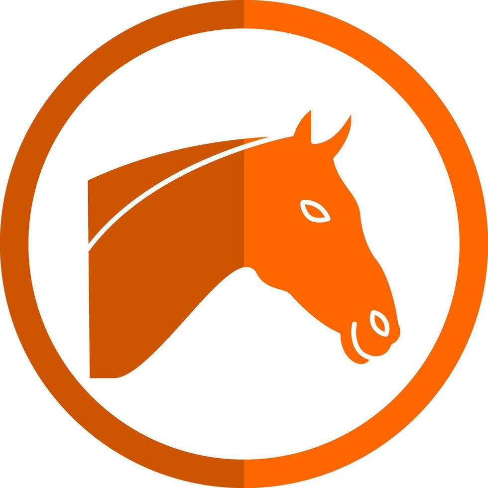 paard vector icoon ontwerp