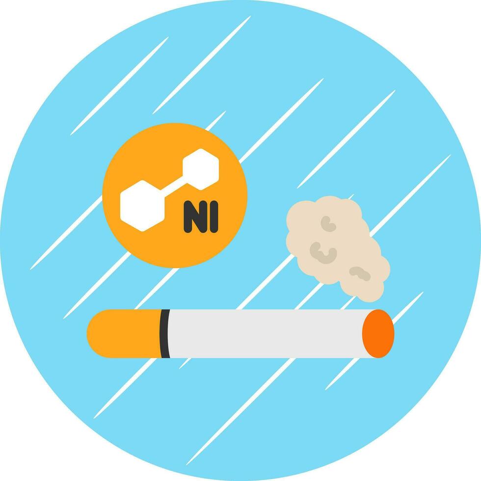 nicotine vector icoon ontwerp