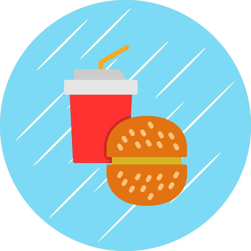 snel voedsel vector icoon ontwerp