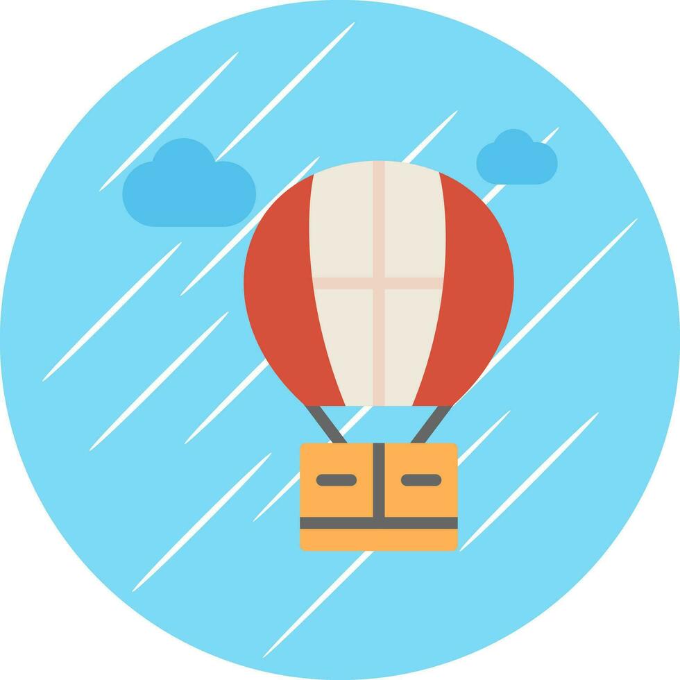 heet lucht ballon vector icoon ontwerp