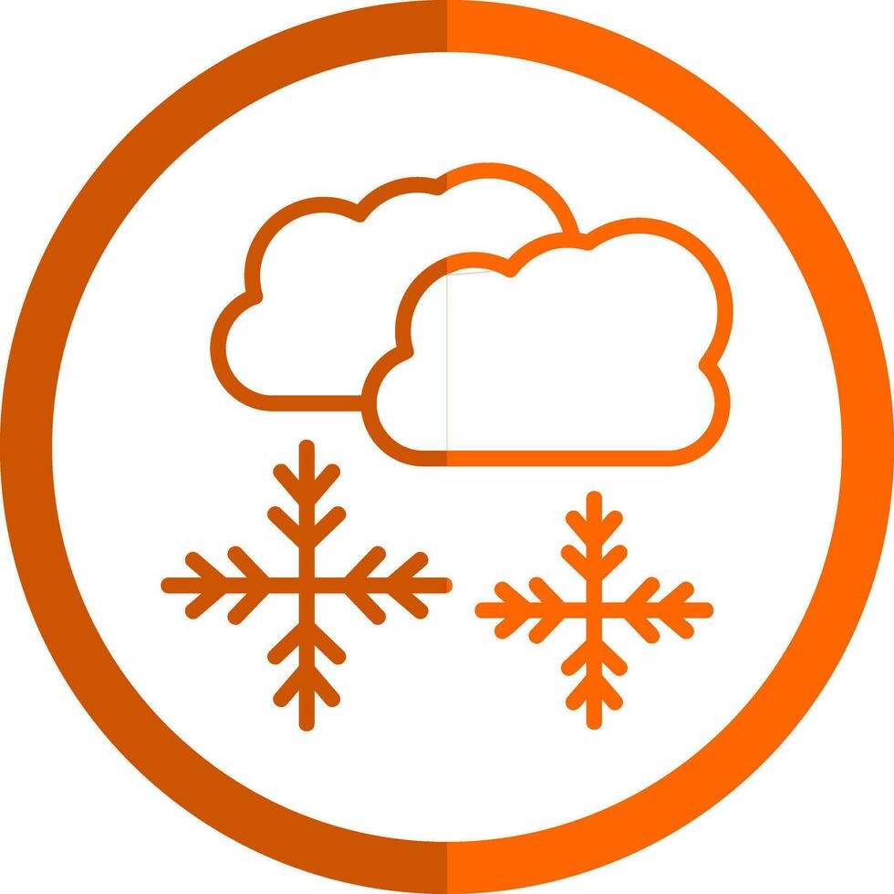 sneeuwen vector icoon ontwerp