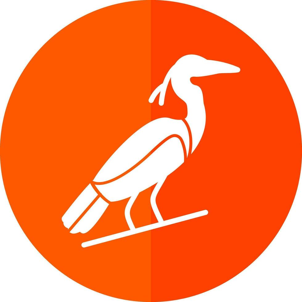 reiger vector icoon ontwerp