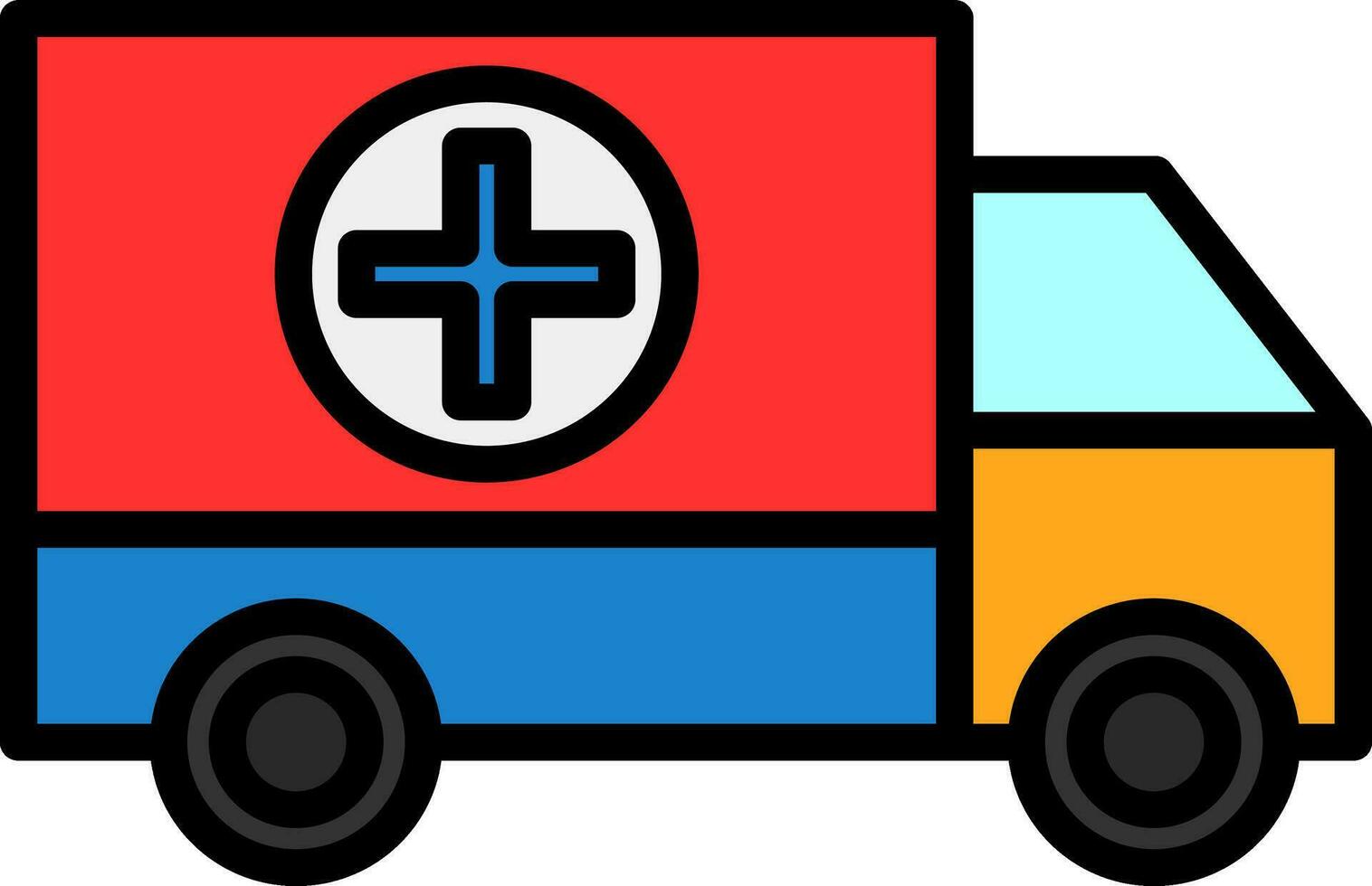 ambulance vector icoon ontwerp