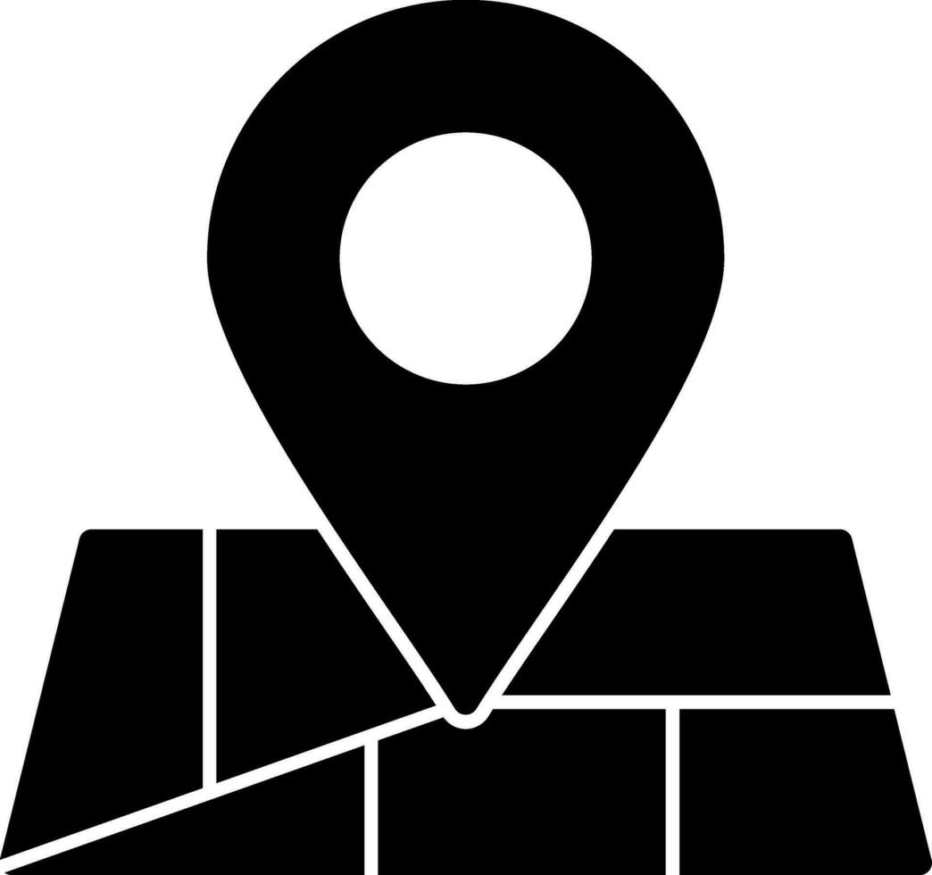 kaart vector icoon ontwerp