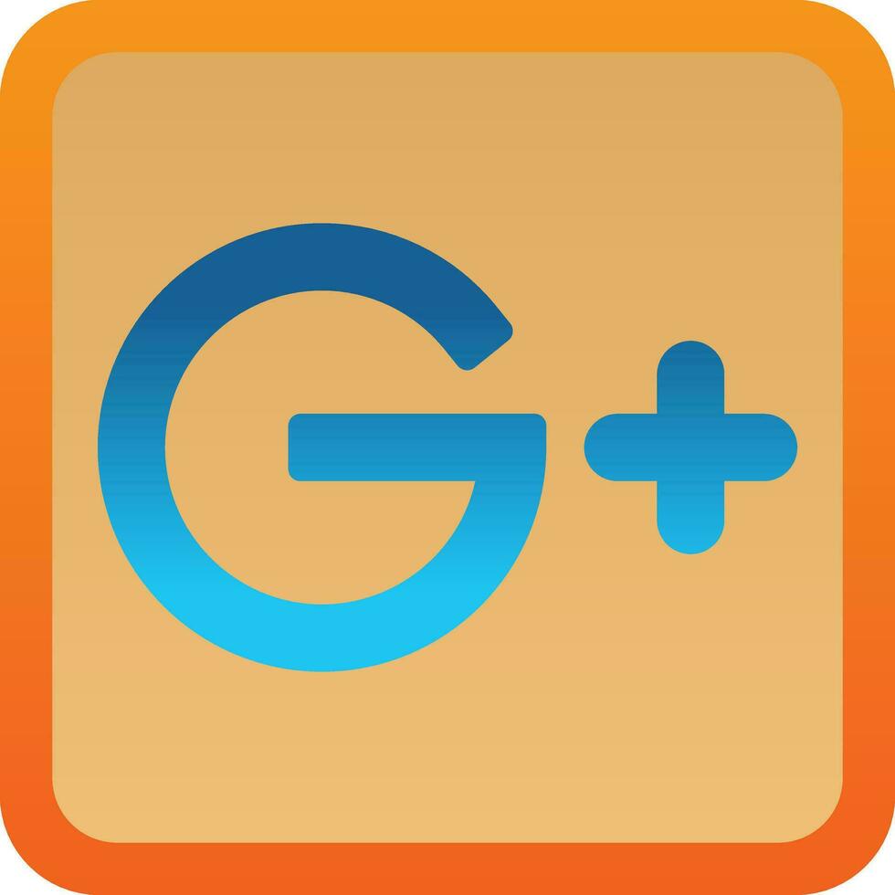 google plus vector icoon ontwerp