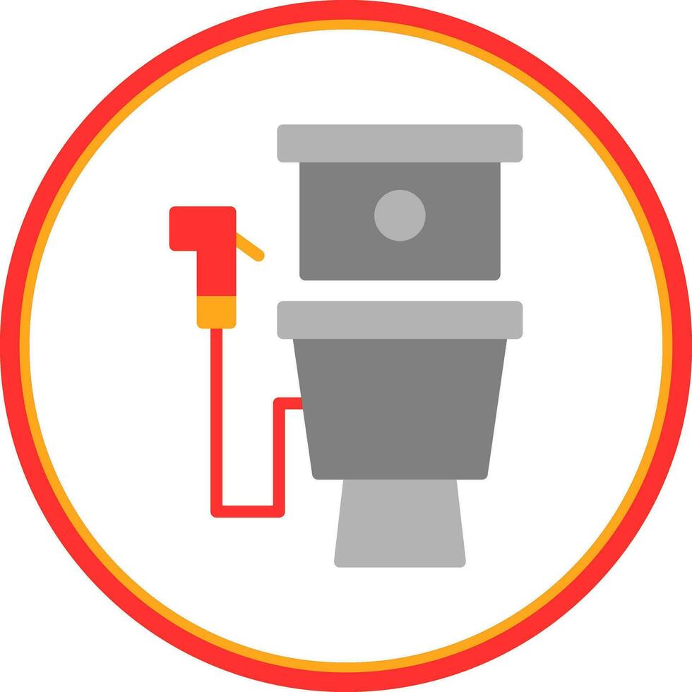 toilet vector icoon ontwerp