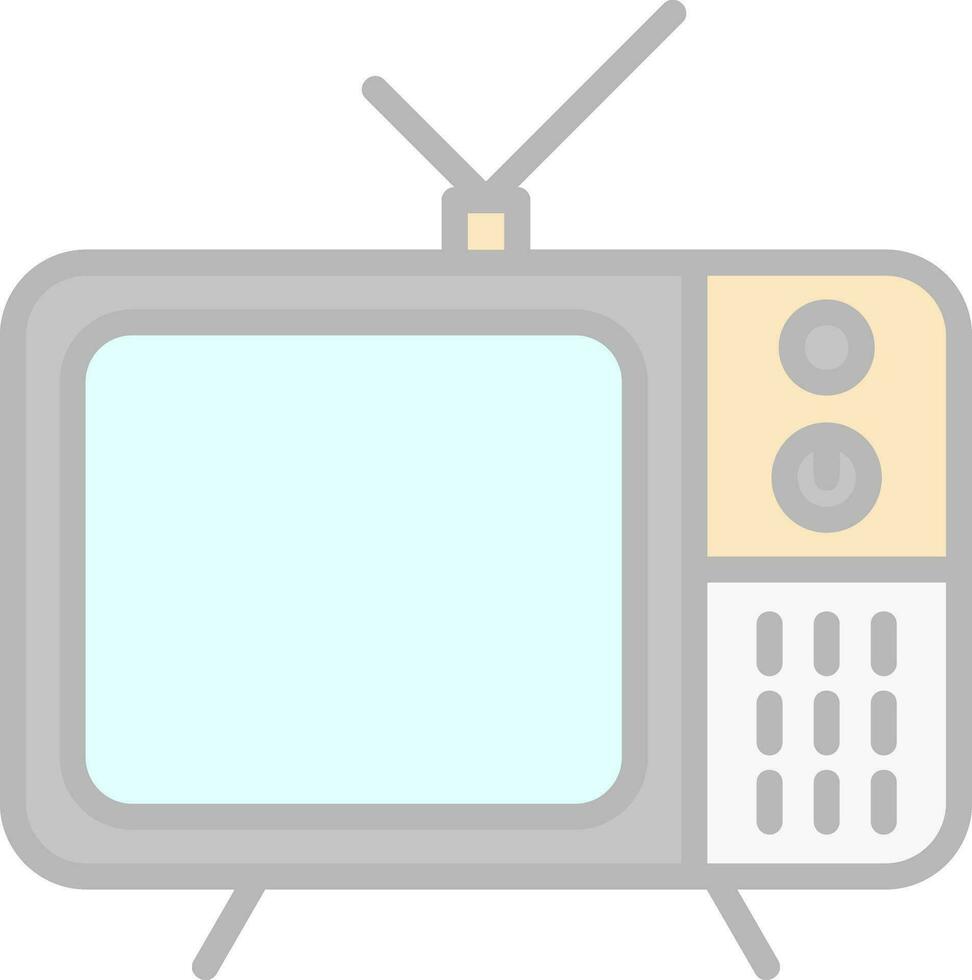 televisie vector icoon ontwerp