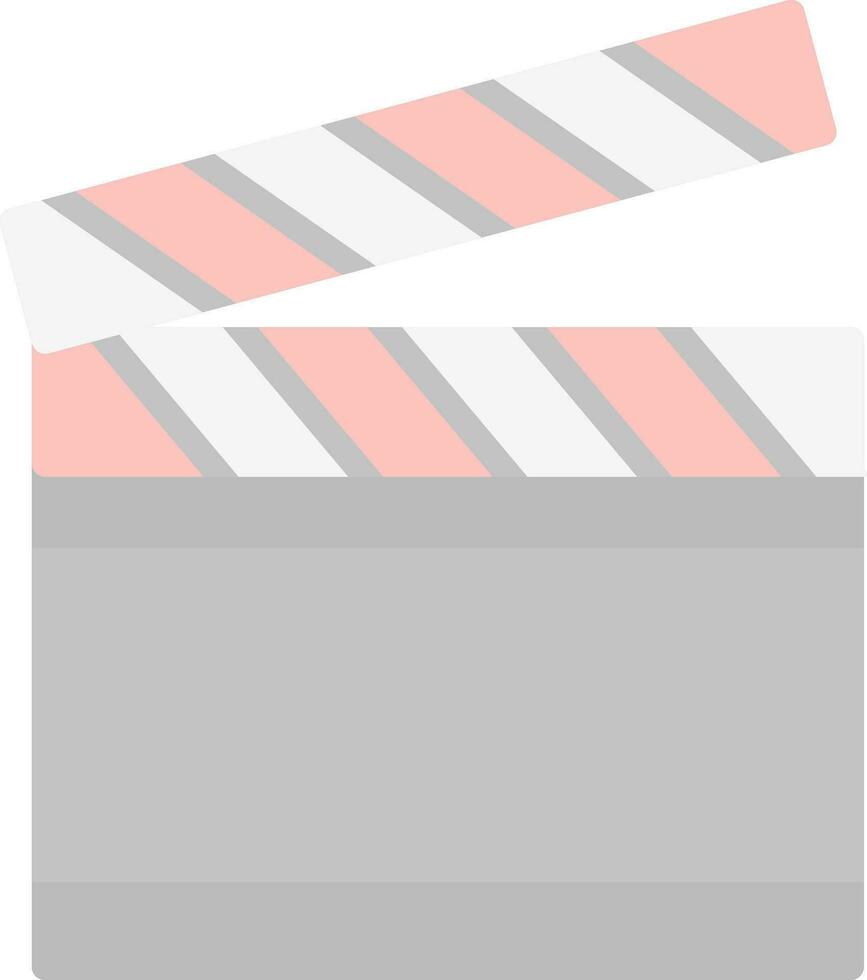 Filmklapper vector icoon ontwerp
