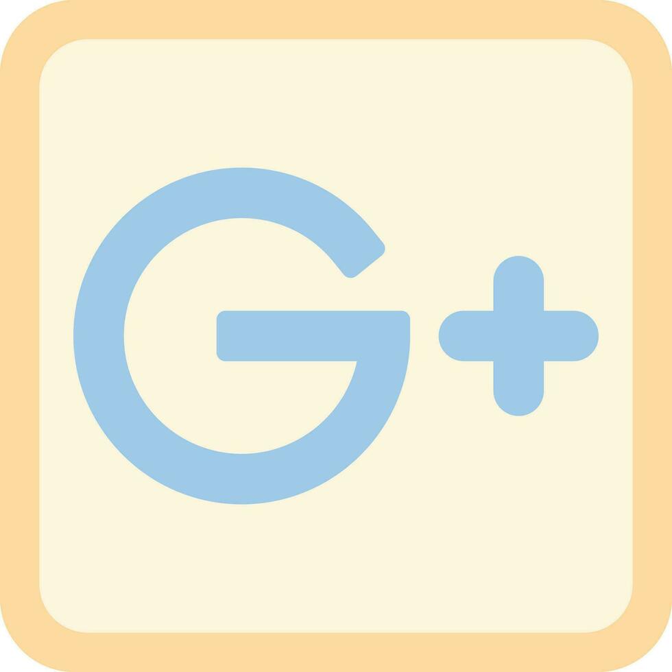 google plus vector icoon ontwerp
