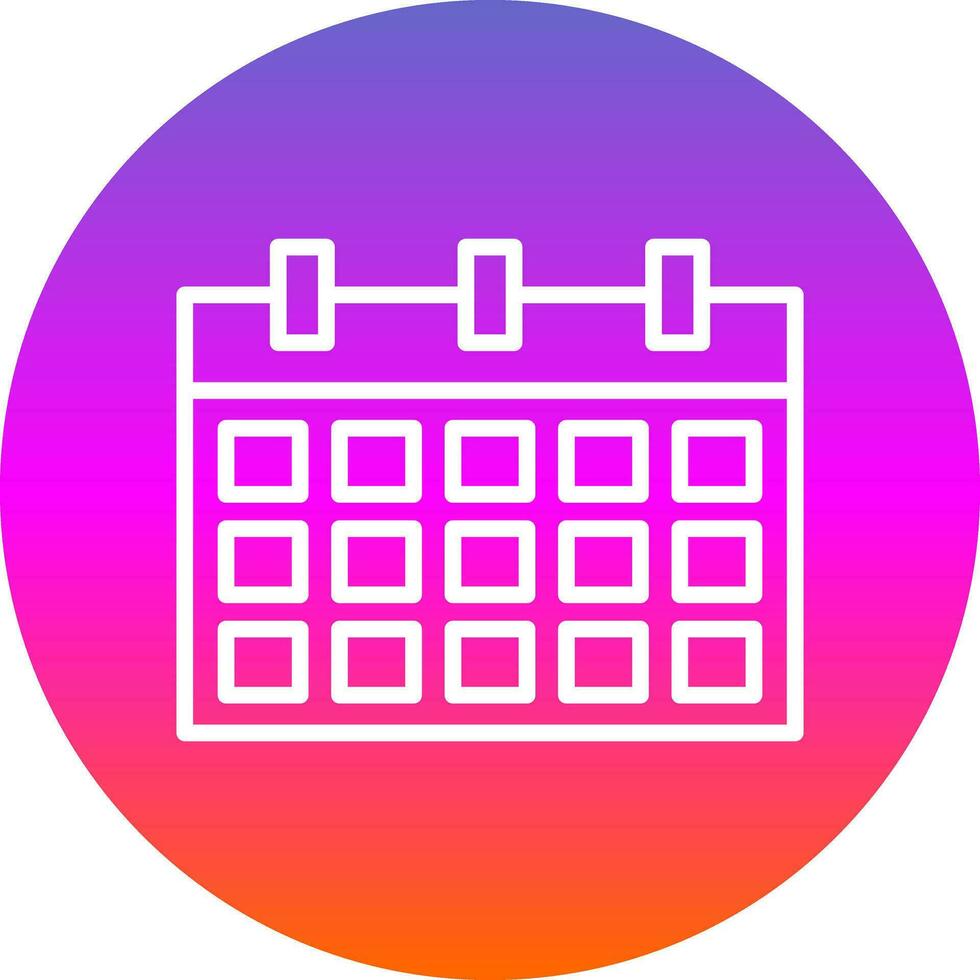 kalender vector icoon ontwerp