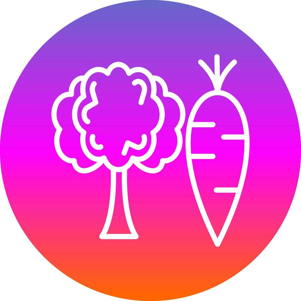 groente vector icoon ontwerp