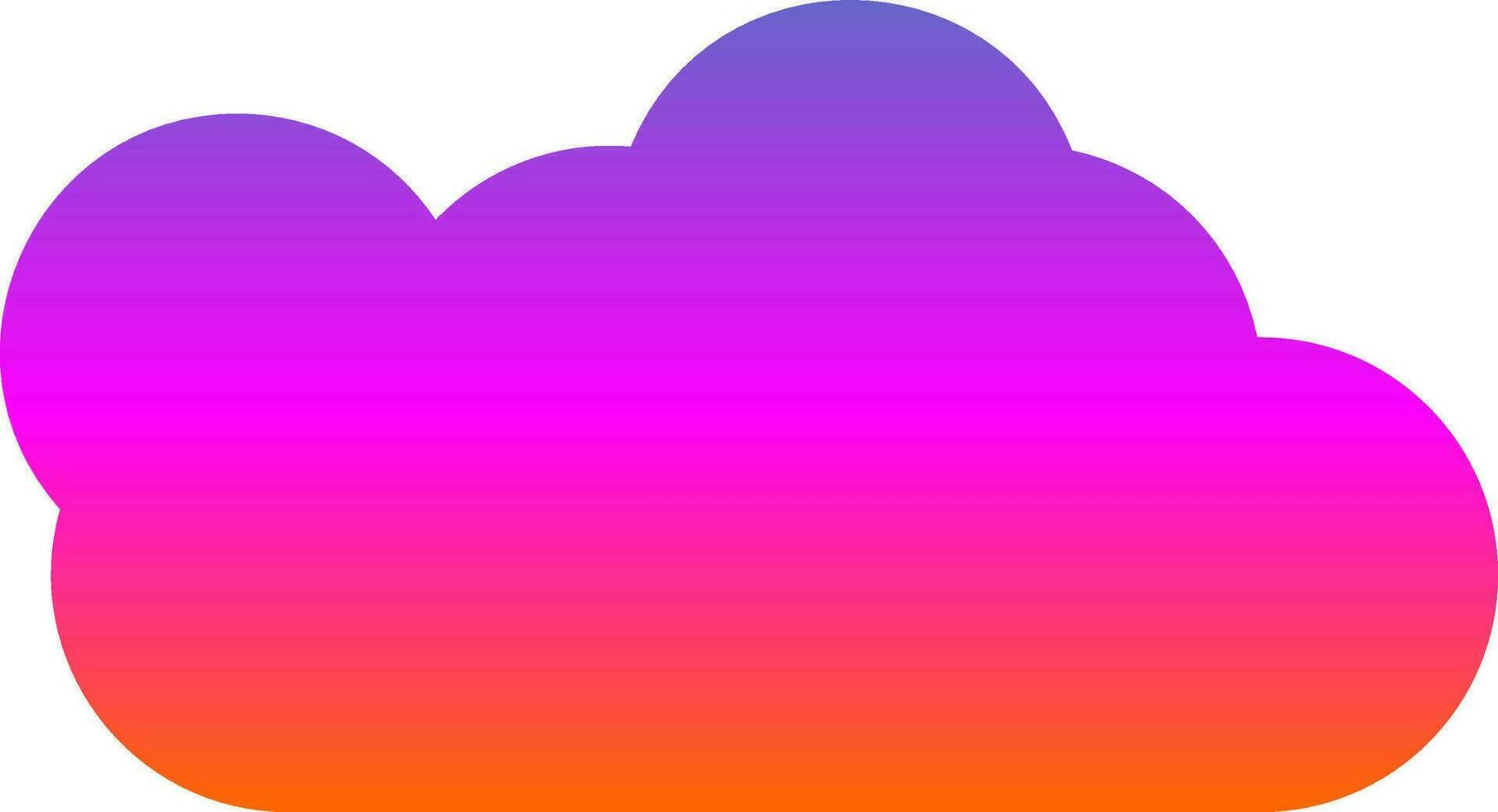 wolk vector icoon ontwerp