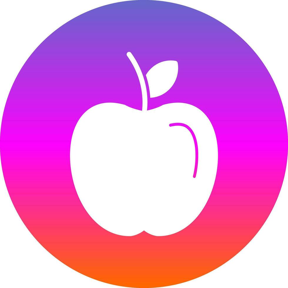 appel fruit vector icoon ontwerp