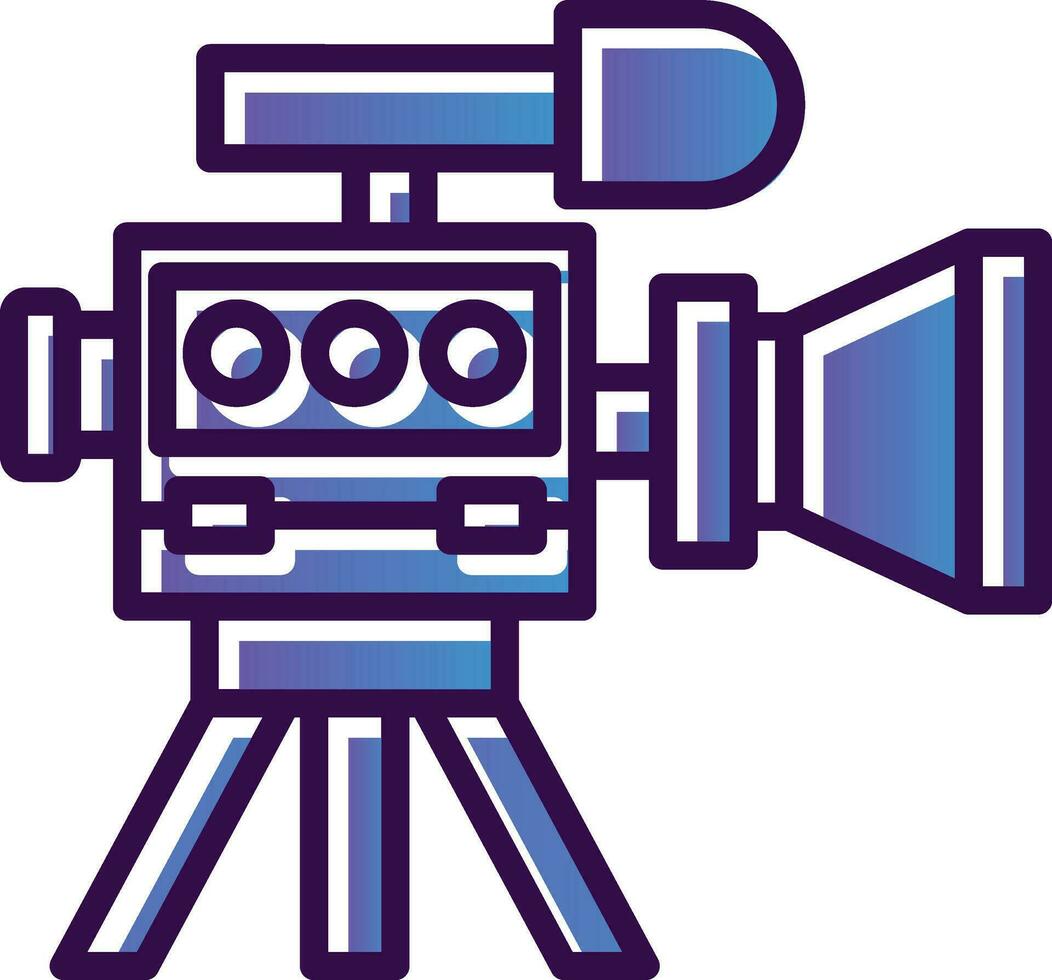 video camera vector icoon ontwerp