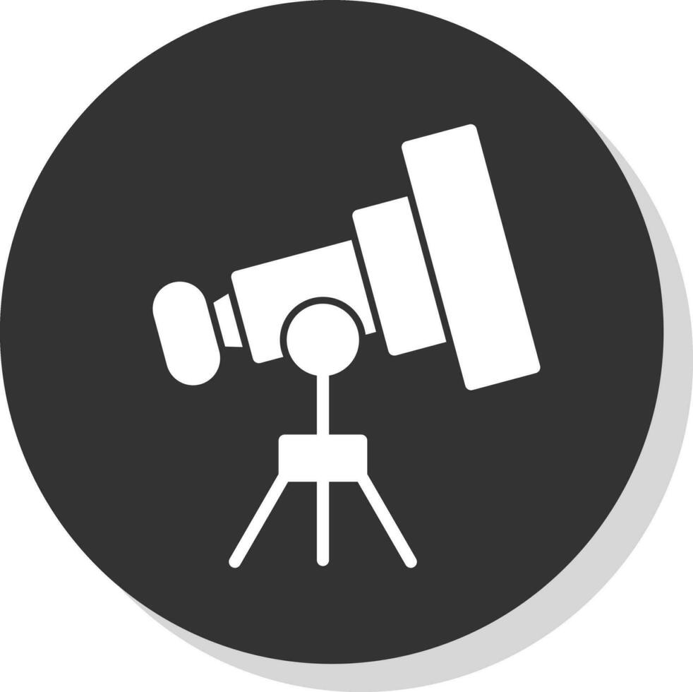 telescoop vector icoon ontwerp