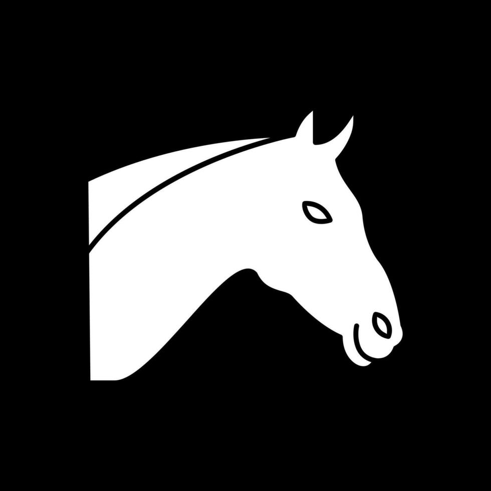 paard vector icoon ontwerp