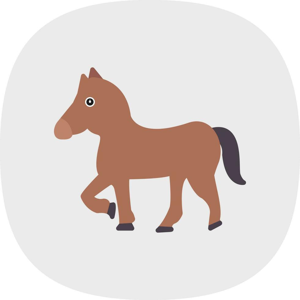 paard vector icoon ontwerp