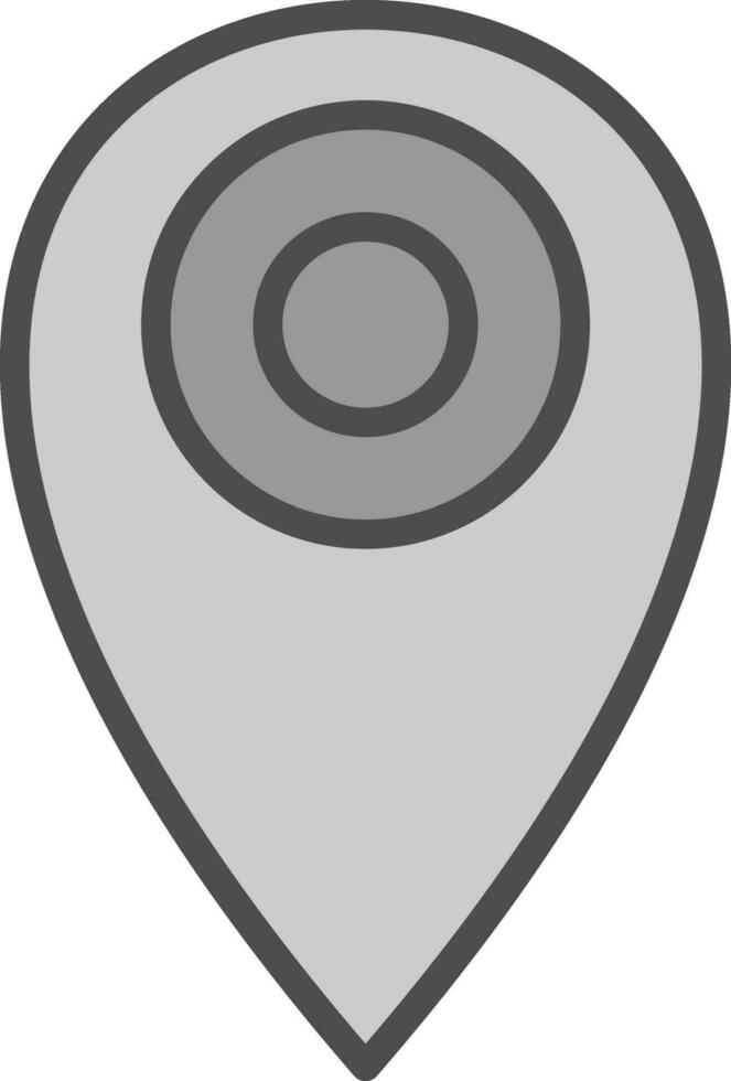 pin punt vector icoon ontwerp