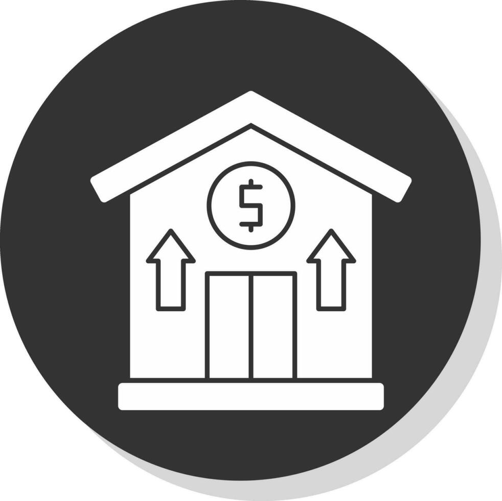 huis waarde vector icoon ontwerp