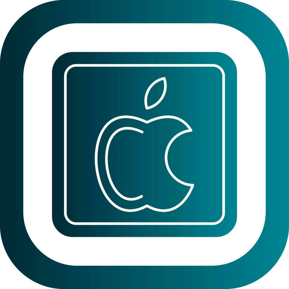 appel logo vector icoon ontwerp