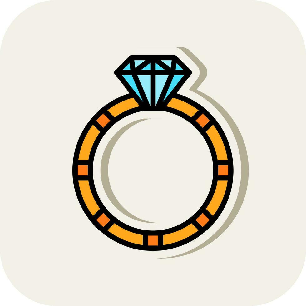 diamant ring vector icoon ontwerp