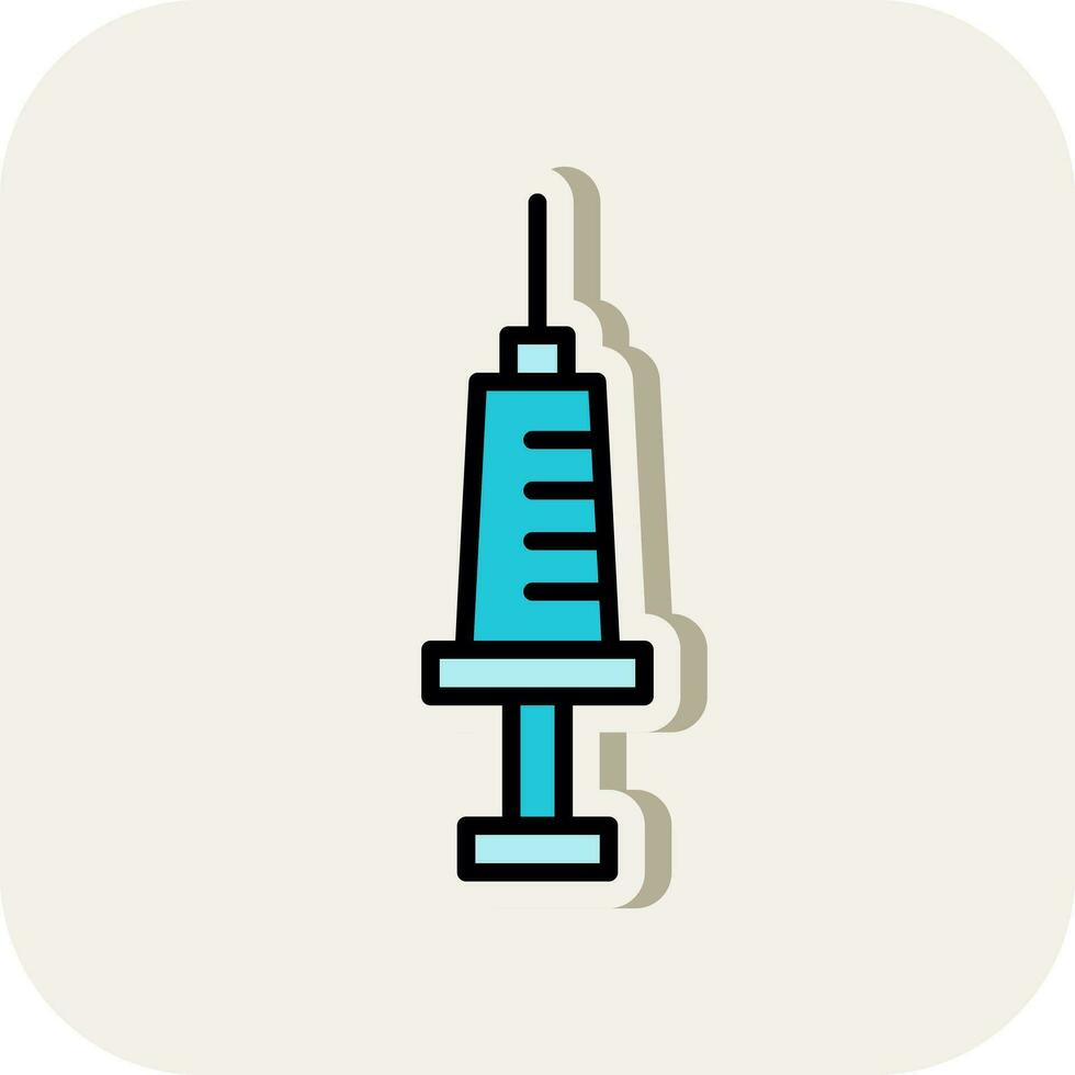 injectiespuit vector icoon ontwerp