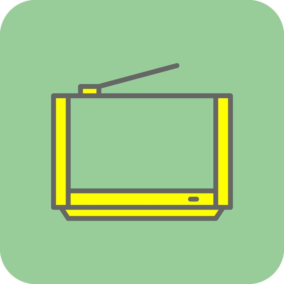 televisie vector icoon ontwerp