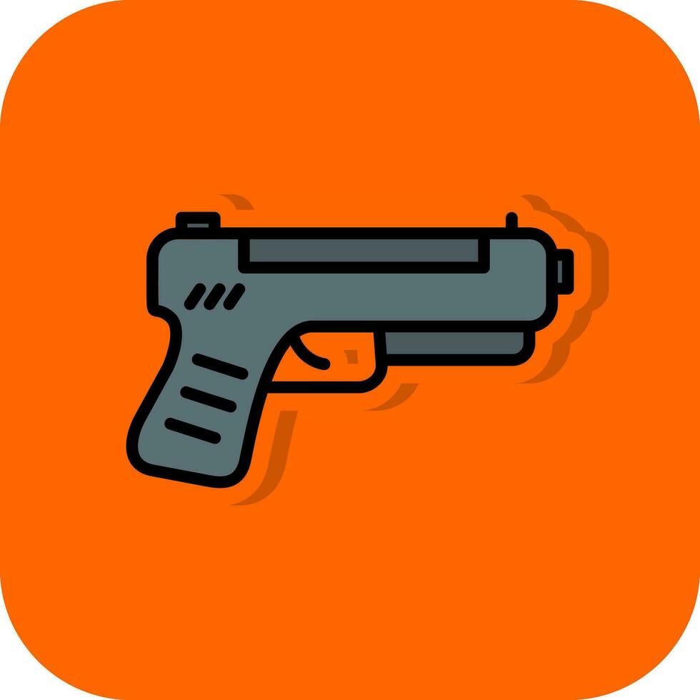 pistool vector icoon ontwerp