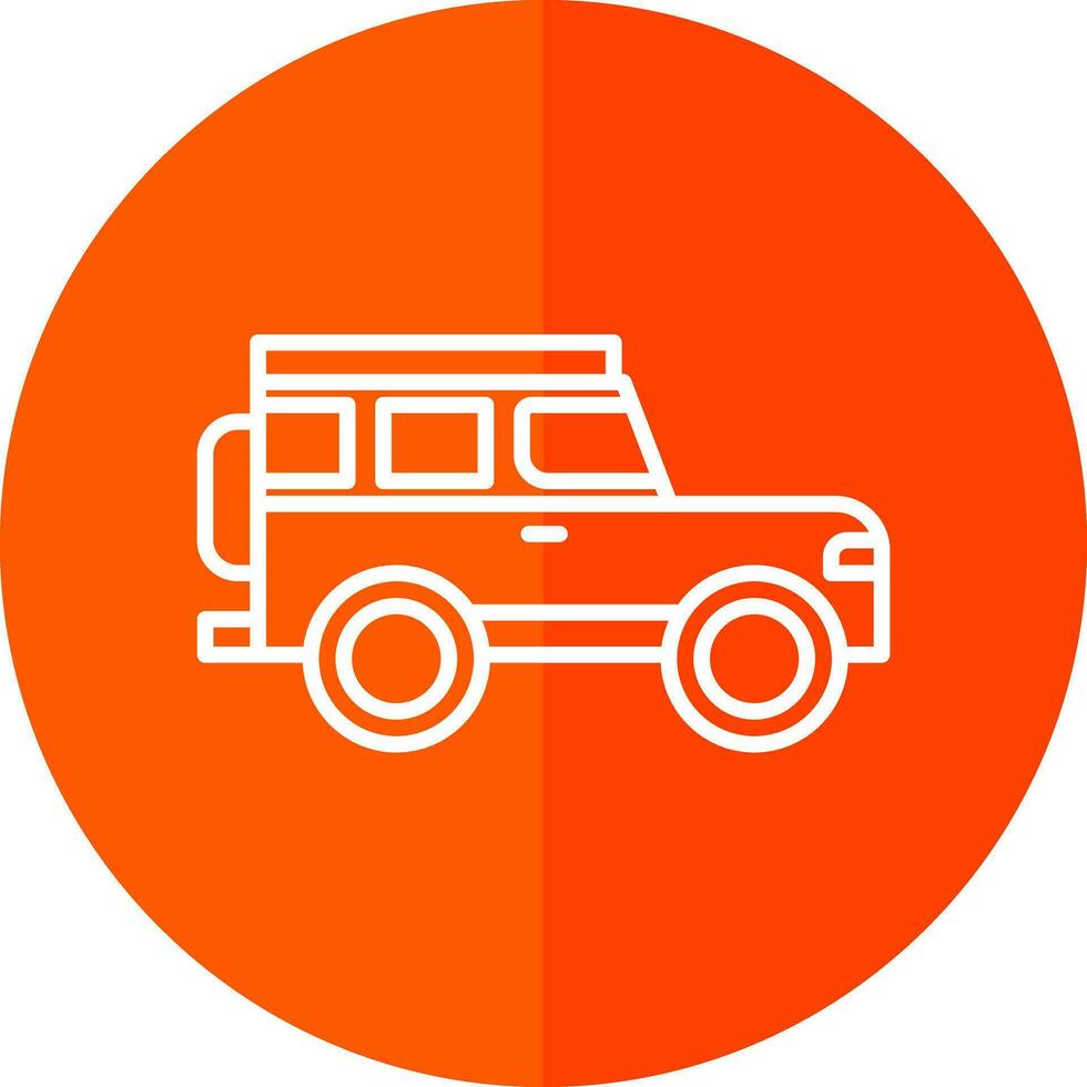 jeep vector icoon ontwerp