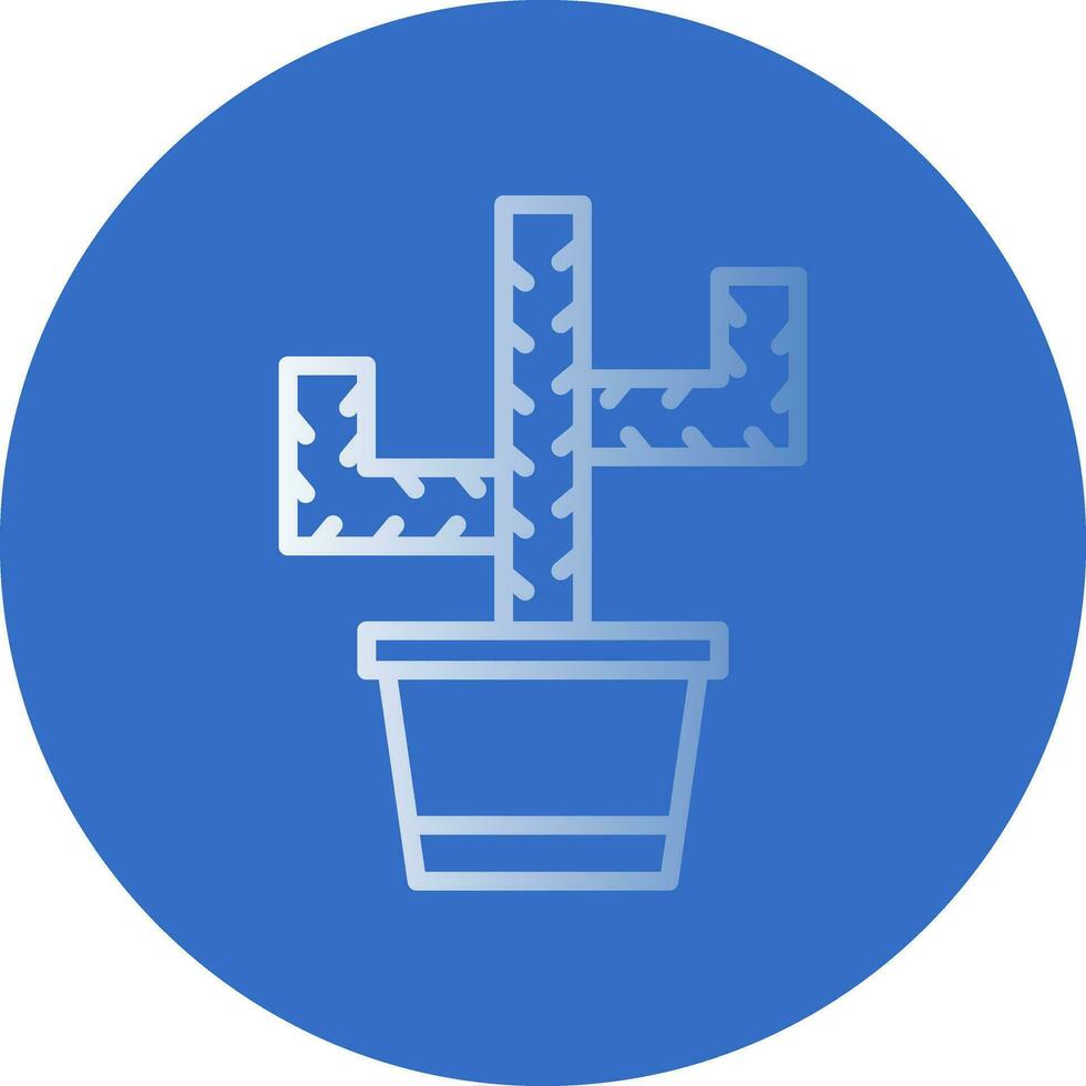cactus pot vector icoon ontwerp