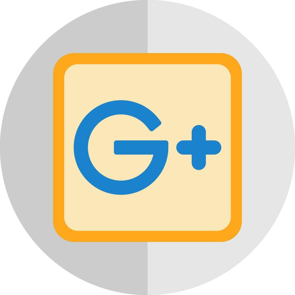 google plus vector icoon ontwerp