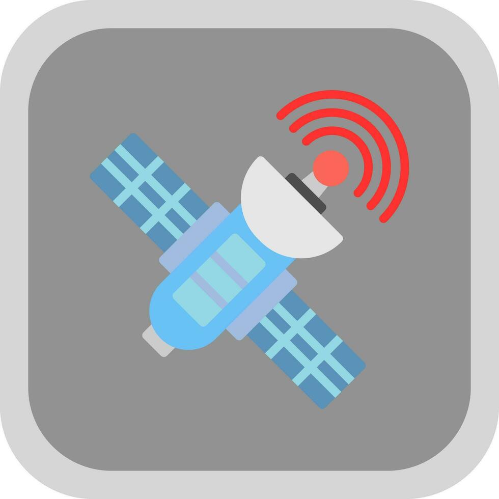 satelliet vector icoon ontwerp