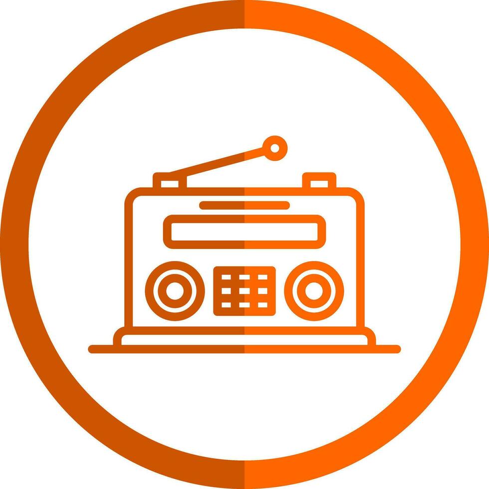 radio vector icoon ontwerp