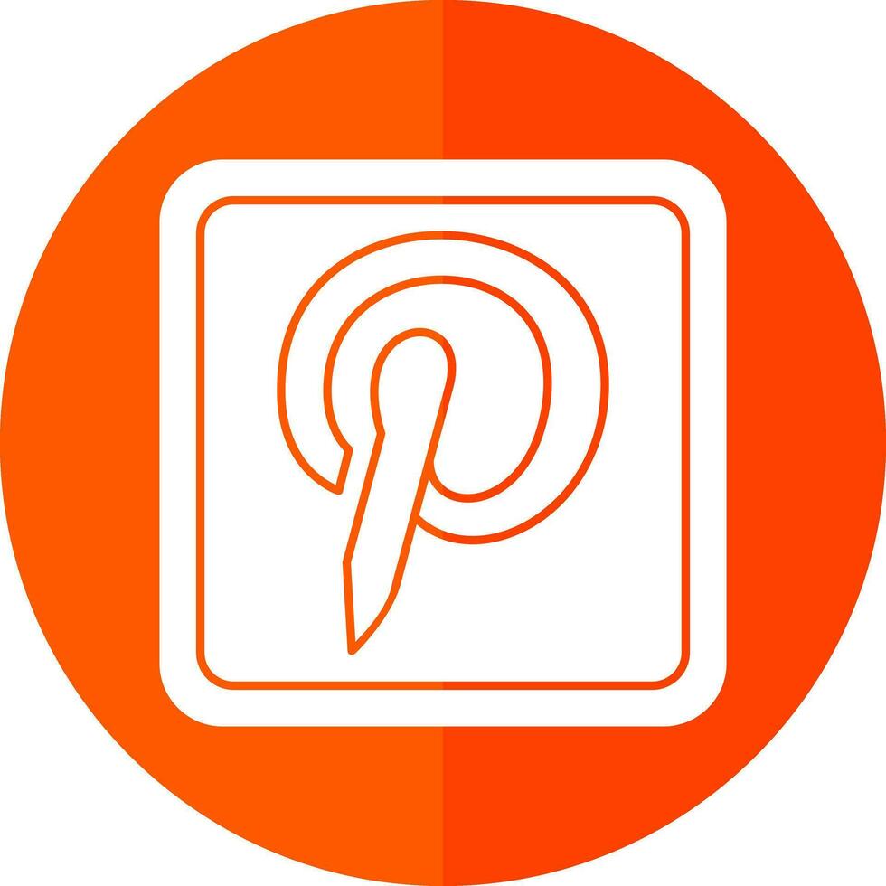 pinterest logo vector icoon ontwerp