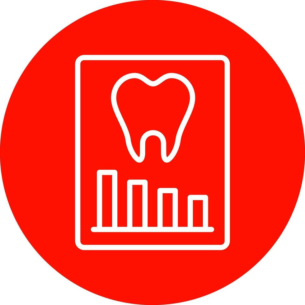 tandheelkundig Vermelding vector icoon ontwerp