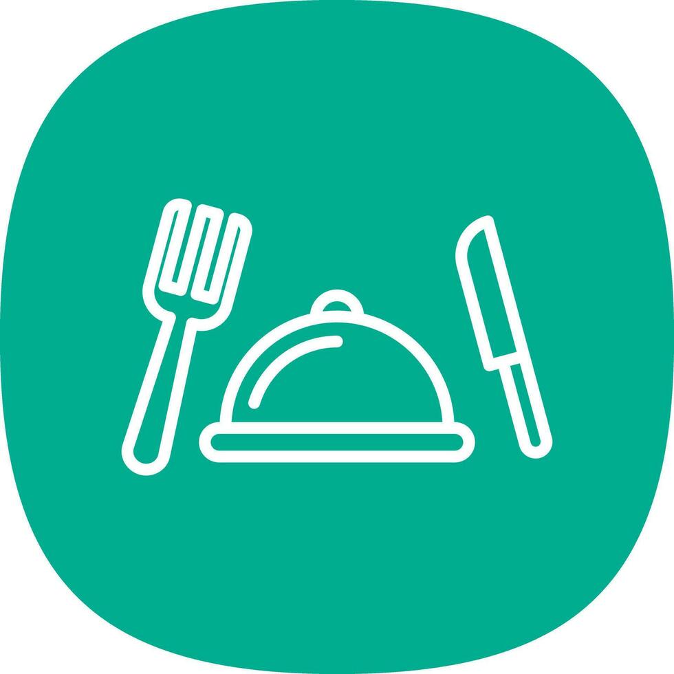 lunch vector icoon ontwerp