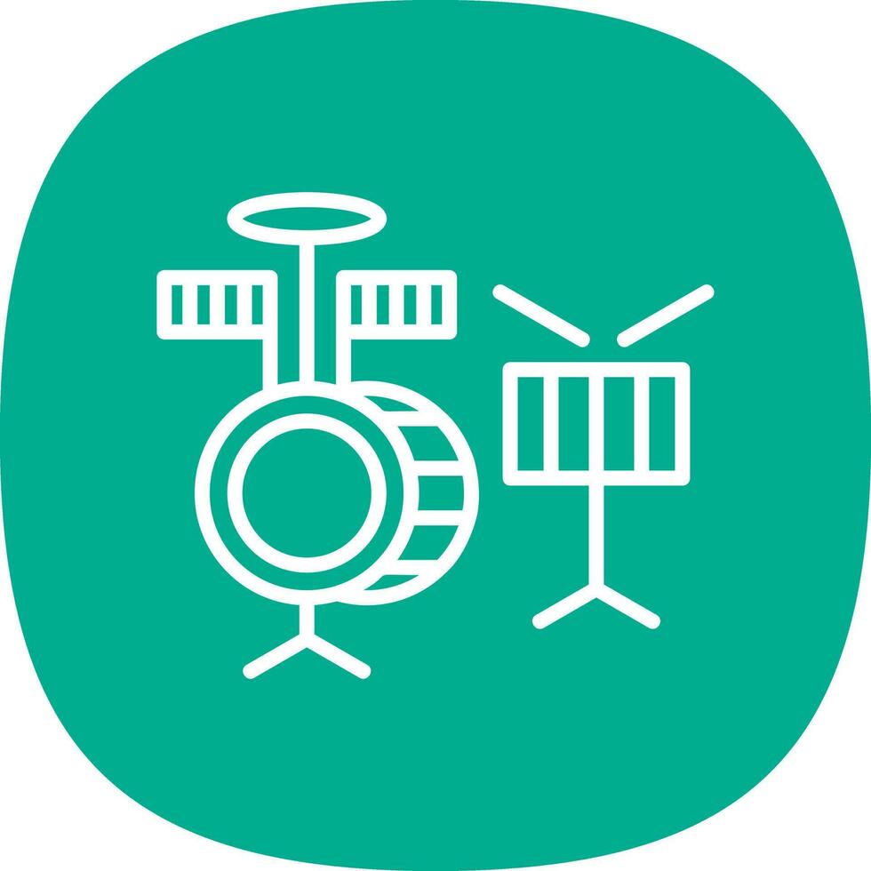 drums vector icoon ontwerp