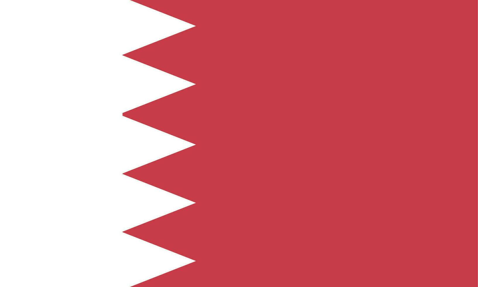 nationaal Bahrein vlag, officieel kleuren, en proporties. vector illustratie. eps 10 vector.