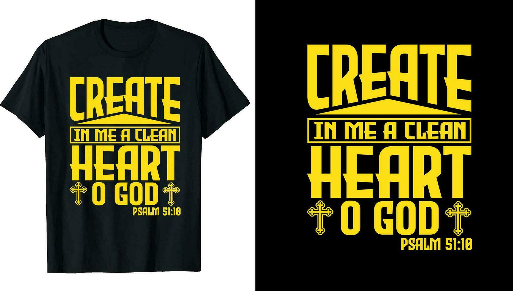 christen Bijbel vers Op maat t-shirt vector