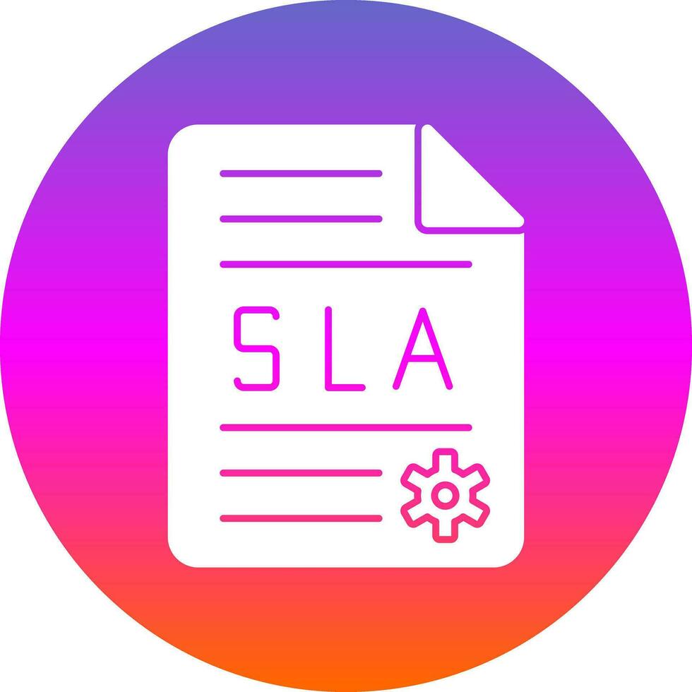 sla vector icoon ontwerp