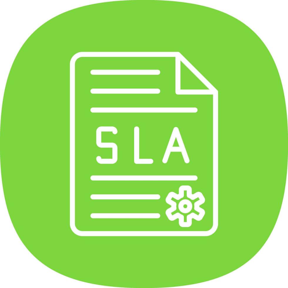 sla vector icoon ontwerp