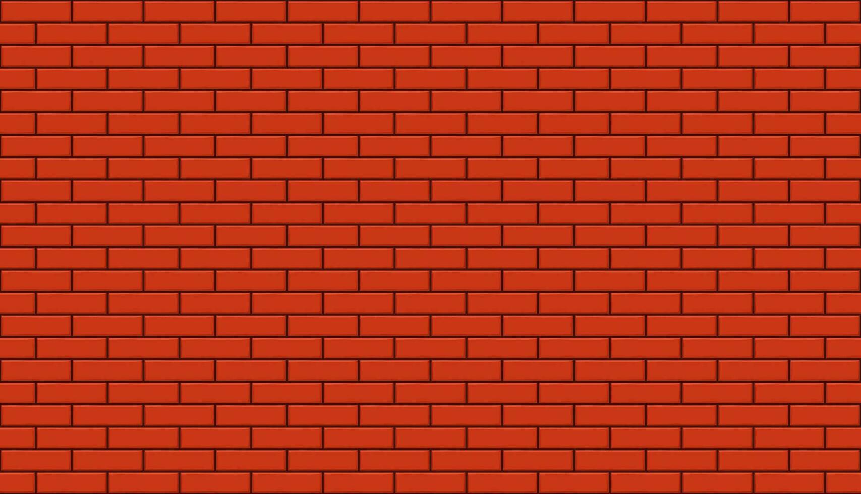 rood steen muur naadloos achtergrond vector