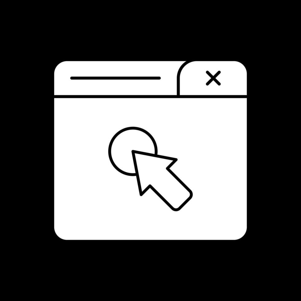 Klik vector icoon ontwerp